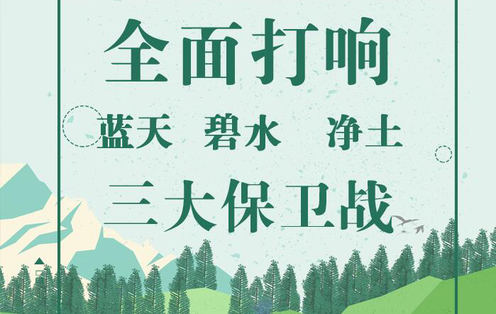 藍(lán)天，碧水，凈土三大保衛(wèi)戰(zhàn)